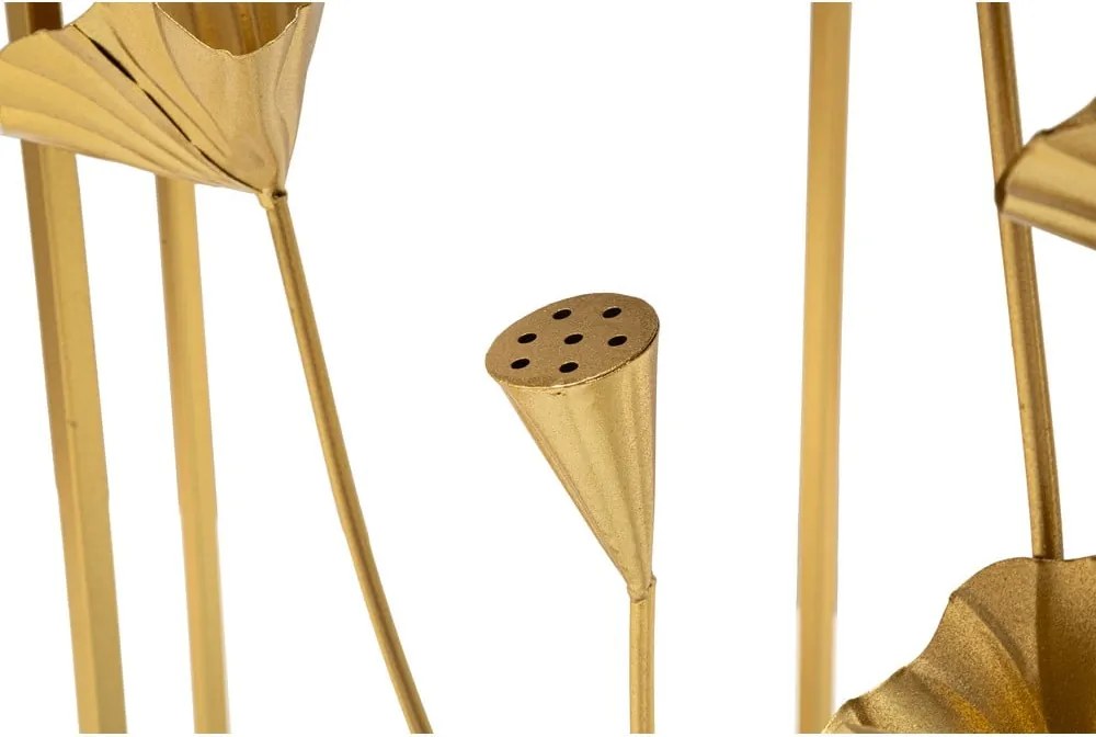 Masă consolă aurie 40x120 cm Flow – Mauro Ferretti