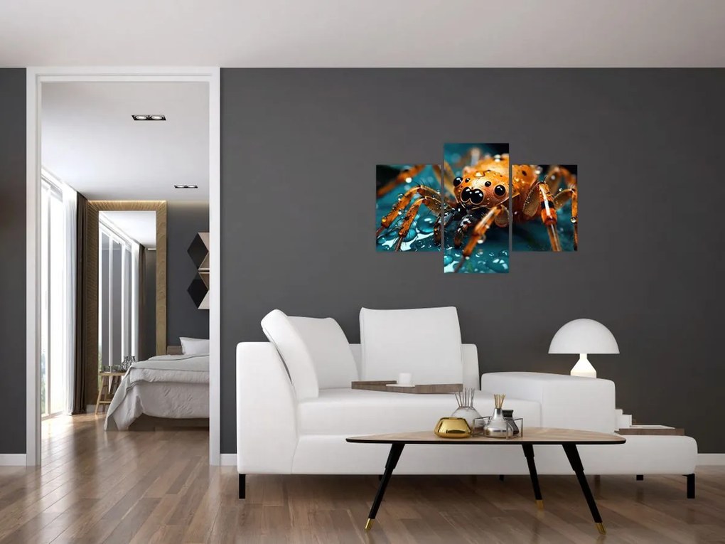 Tablou - Detaliu de păianjen (90x60 cm)