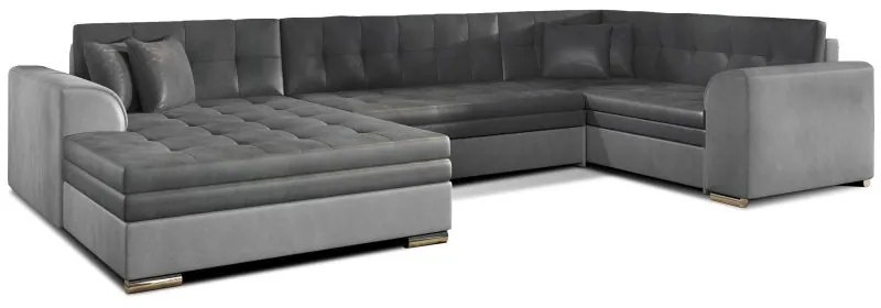 Colțar Damario 338cm Gri