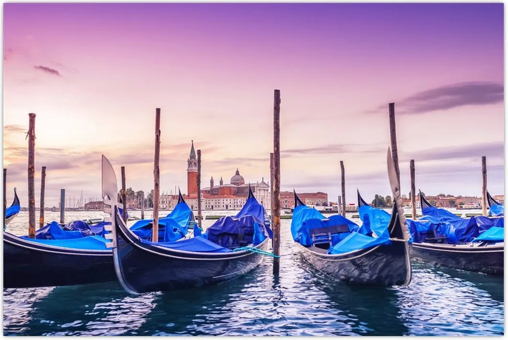Tablou - Zorii în Veneția (90x60 cm)