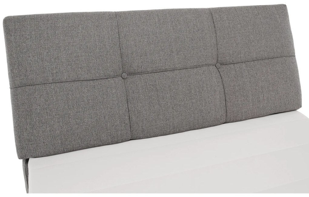 Pat electric reglabil, cu arcuri, gri, 120x200, GERONA NEW