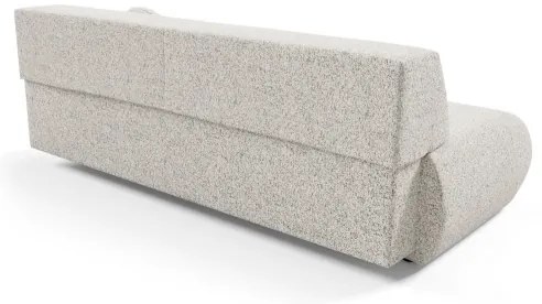 Canapea extensibilă PRATO, 3 locuri, cu spațiu de depozitare, bej