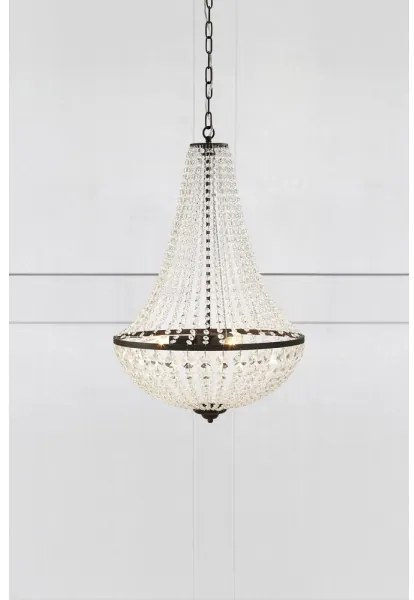 Markslöjd 107028 - Lustră de cristal dimmabilă pe lanț GRÄNSÖ 3xE14/40W/230V