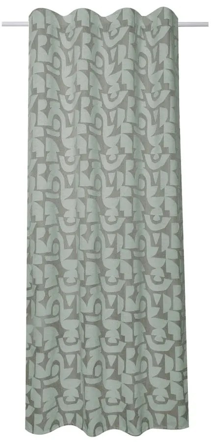 Draperie verde din jacquard 135x245 cm Dekor – Sehlbach