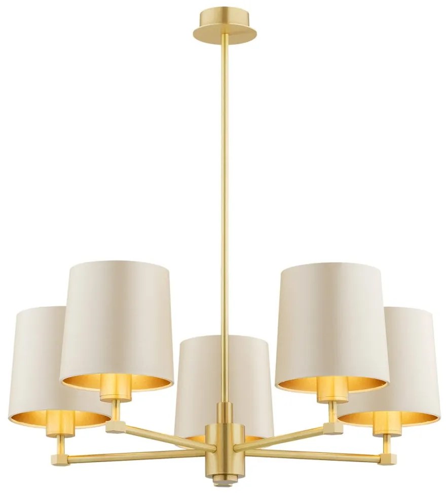 Candelabru 5 brate modern PRINCETON bej