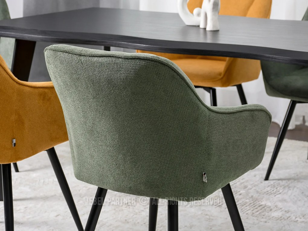 Scaun Bonita (verde + negru). 1110965