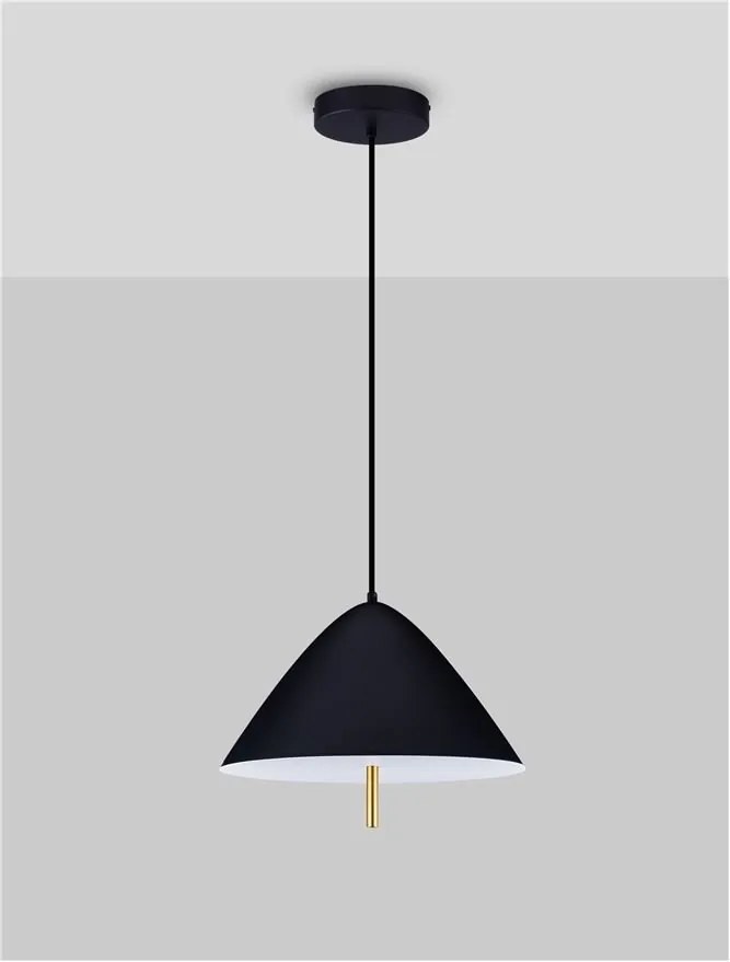 Lustra/Pendul LED design modern OROS negru