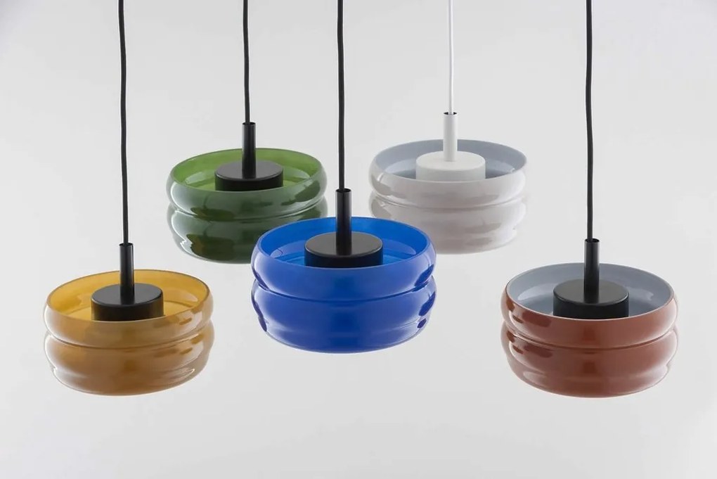 Pendul modern, Living, Hol, Scara, Sticla, Verde, TEVO