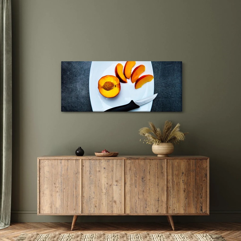 Tabloul cu piersică (120x50 cm)