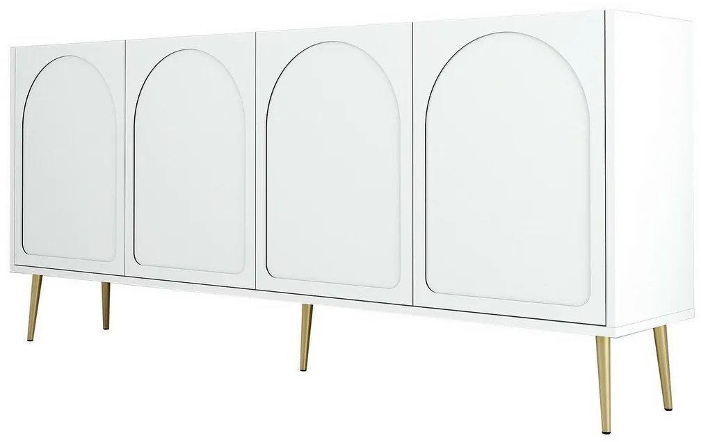 Dulap Lyon White and Gold