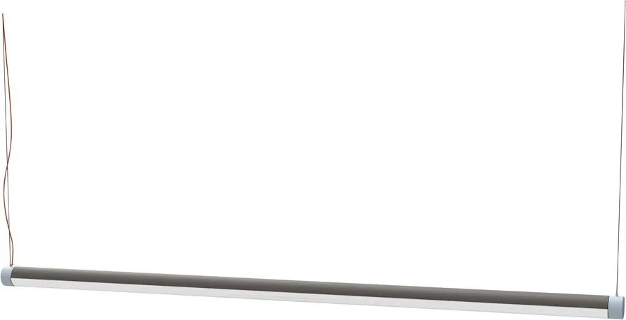 Lustră gri LED cu intensitate reglabilă Interplay – Hübsch