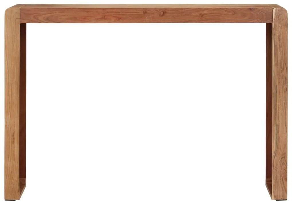 Masă consolă, 110x30x76 cm, lemn masiv de acacia