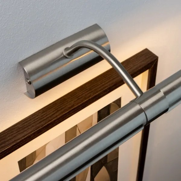 Aplică pentru tablouri Brilagi DANAE 2xE14/40W/230V crom mat