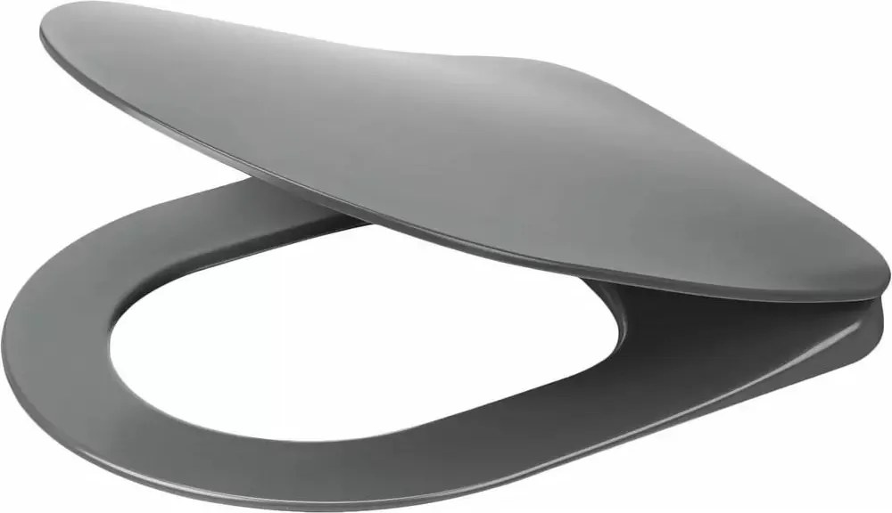 Capac WC softclose Deante Peonia Zero antracit