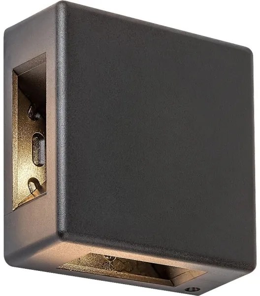 Aplică LED de exterior LIPPA LED/6W/230V IP54 neagră Rabalux 7317