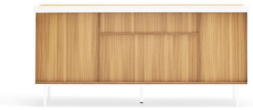 Comodă Teulat Arista, lățime 165 cm, alb