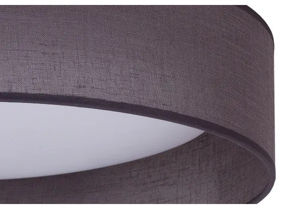 Plafonieră LED Duolla ROLLER LED/24W/230V d. 45 cm antracit