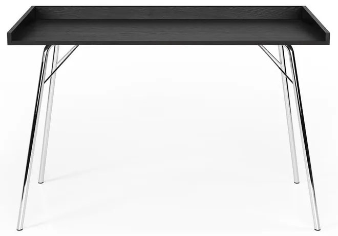Birou cu blat negru 52x115 cm Rayburn - Woodman