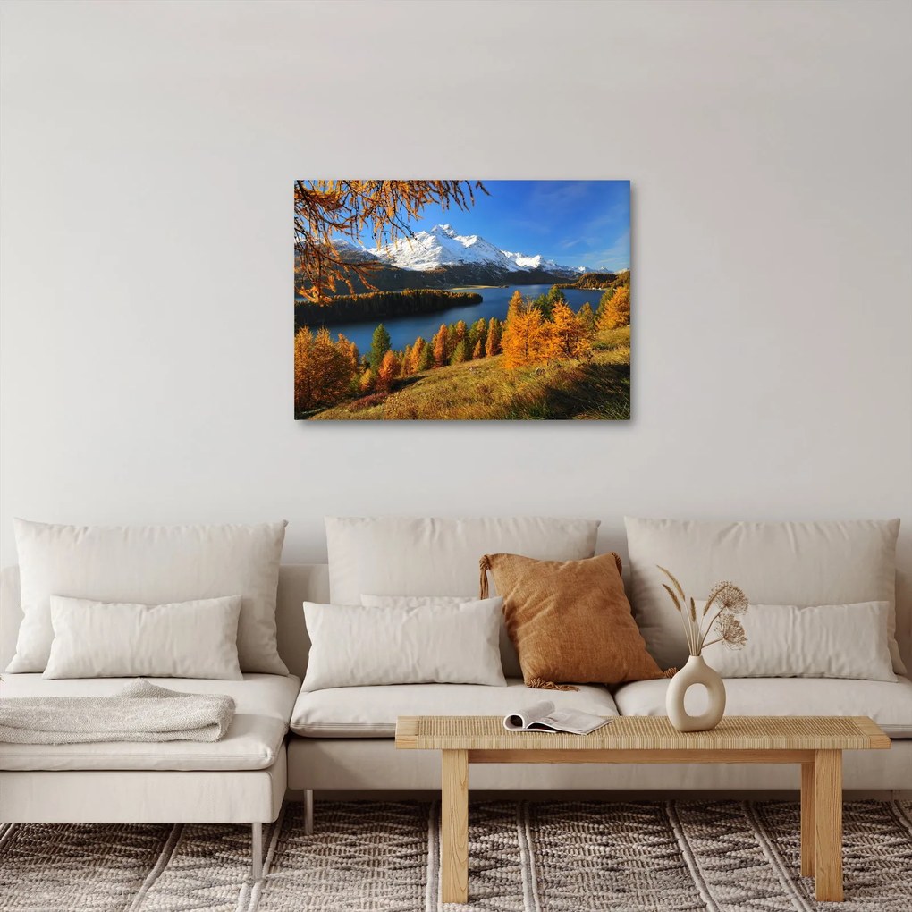 Tablou - Toamna în Alpi (70x50 cm)
