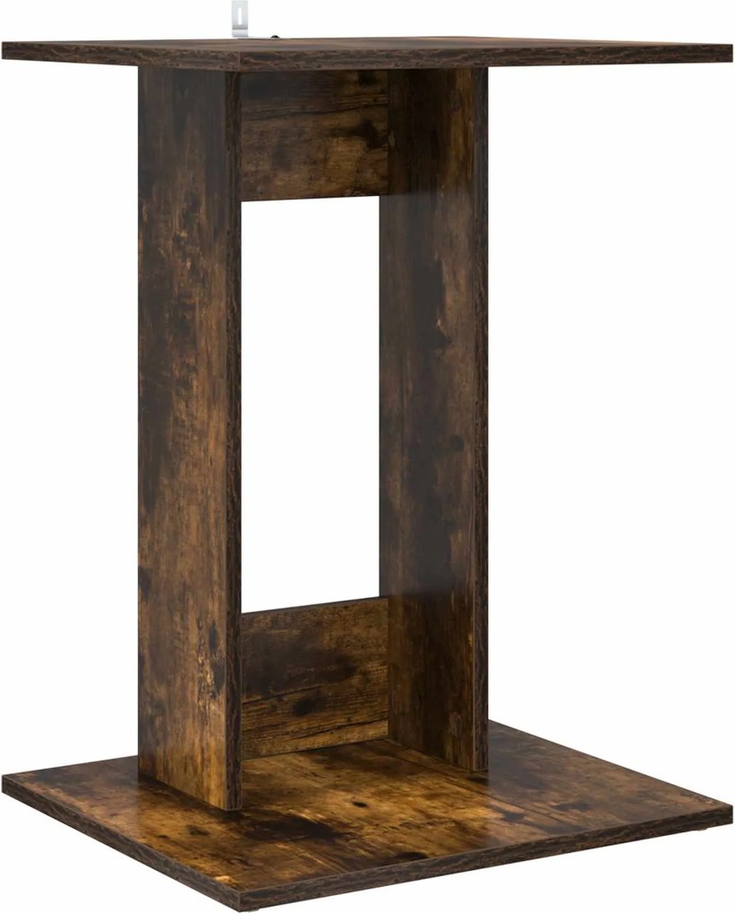 vidaXL Masă laterală Stejar fumuriu 45 x 40 x 62,5 cm Lemn compozit