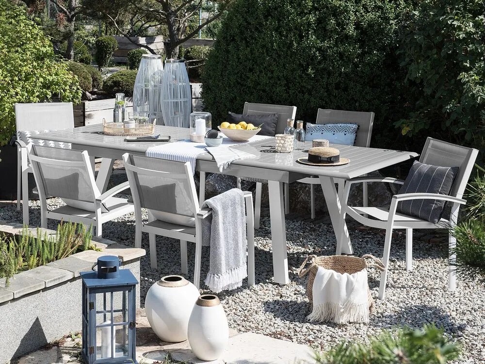 Set de masă pentru grădină Pero (gri). 1011740