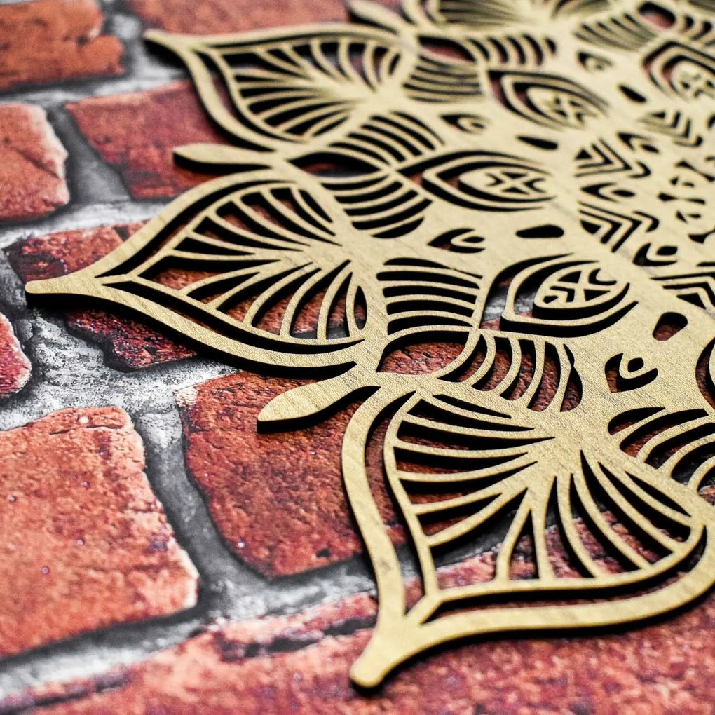 DUBLEZ | Mandala de perete excentrică – Imagine 3D