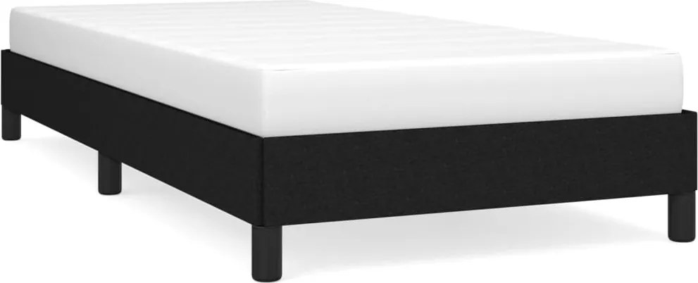vidaXL Cadru de pat fără saltea țesătură neagră 80x200 cm