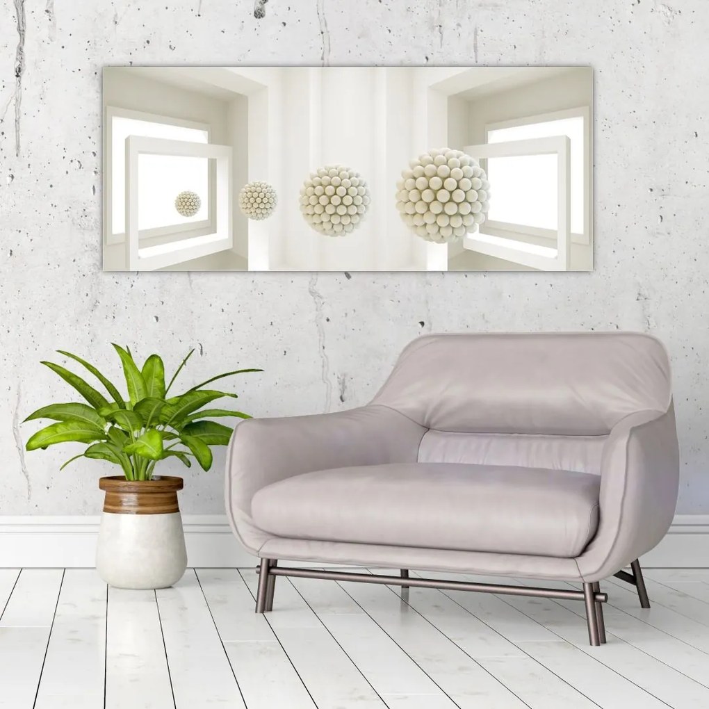 Tablou - privire înăuntru - abstarct (120x50 cm)