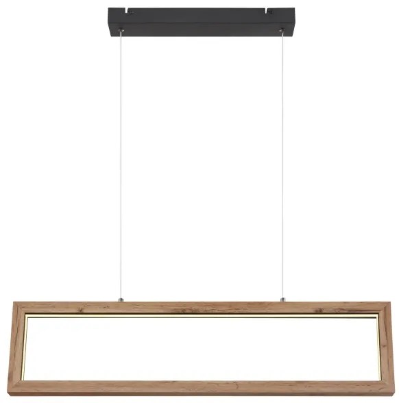 Globo 67287H - Lustră suspendată pe cablu MANDERA LED/24W/230V maro