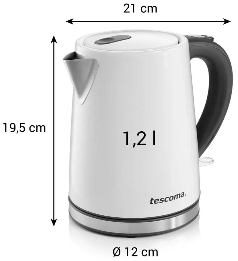 Ceainic electric alb 1.2 l GrandChef – Tescoma