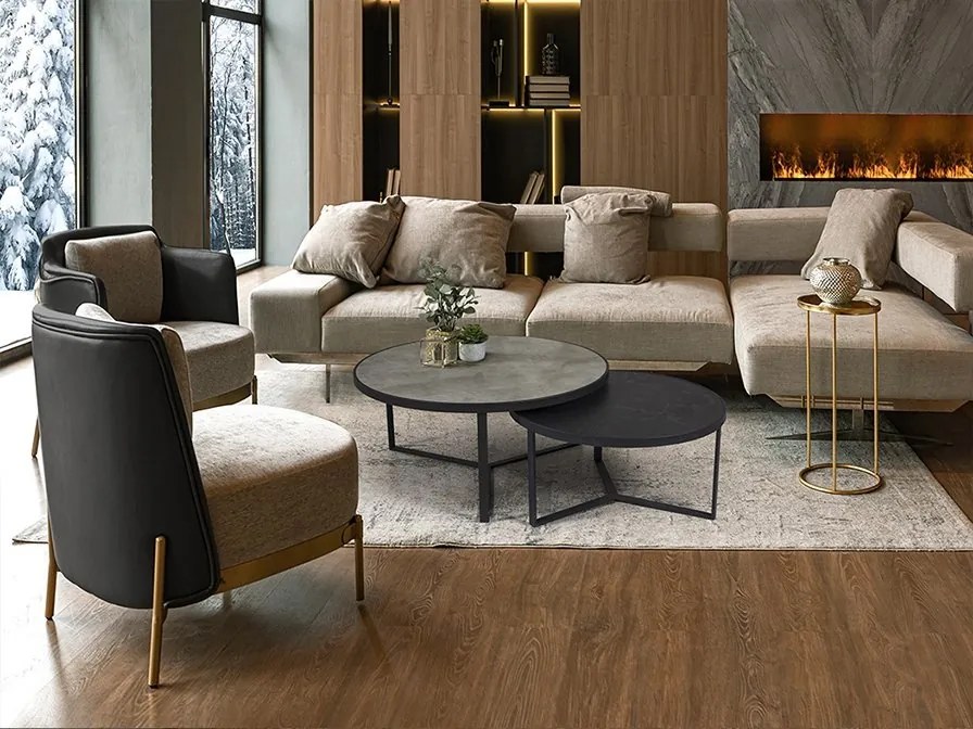 Set de 2 Masute de cafea design modern Naira