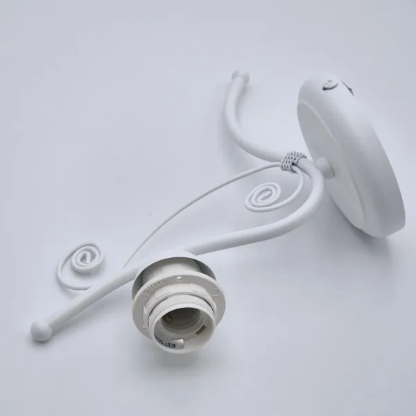 Lampă de perete RETRO II 1xE27/60W/230V alb