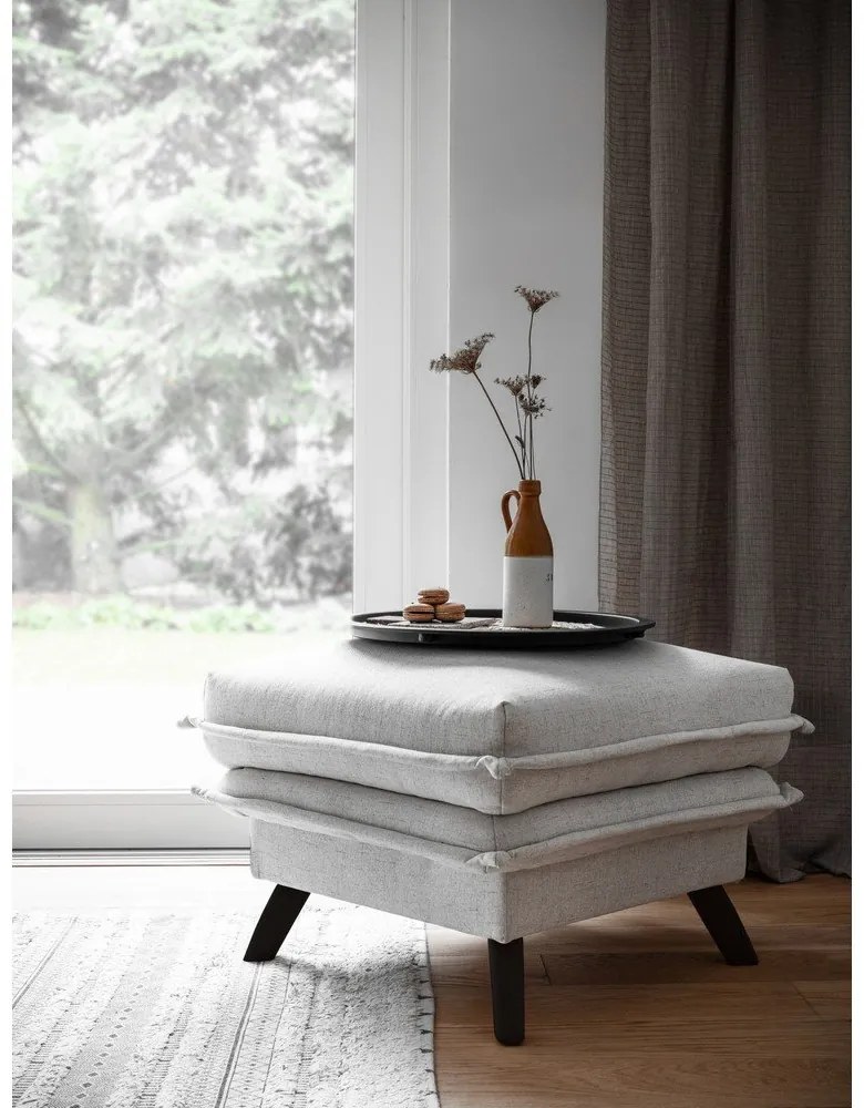 Taburet Miuform Charming Charlie, bej deschis