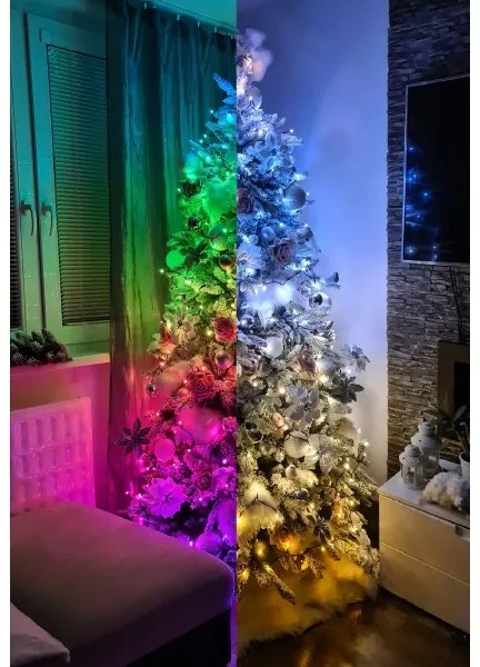 Instalație luminoasă Twinkly 20m RGB-AWW 250LED