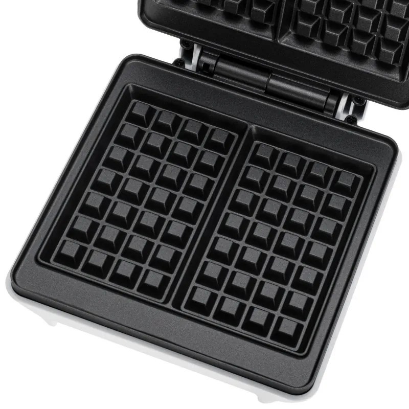 Mesko MS 3091, 1800W, Acoperire antiaderentă, 2 plăci, Picioare antiderapante, alb