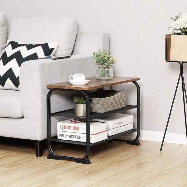 Pantofar DAVOR, maro/negru