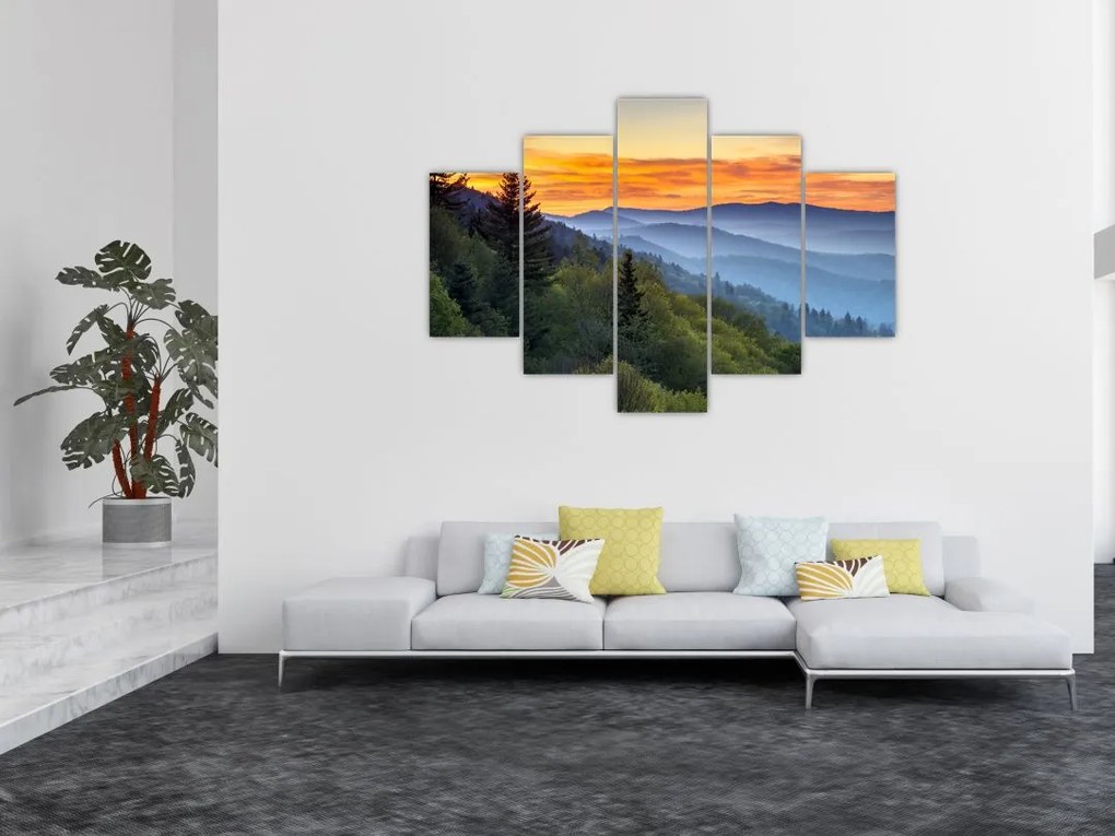 Tablou - răsărit de soare (150x105 cm)