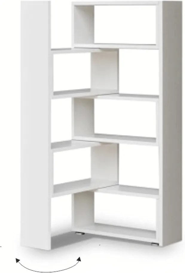 Etajeră, albă, KLOE II