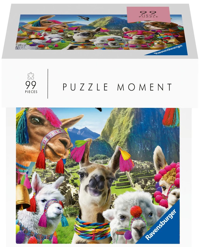 PUZZLE LAMA, 99 PIESE - RAVENSBURGER (RVSPA16536)