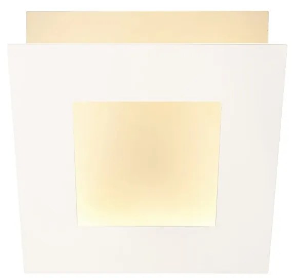 Aplica de perete LED design ambiental DALIA 18x18cm, alb
