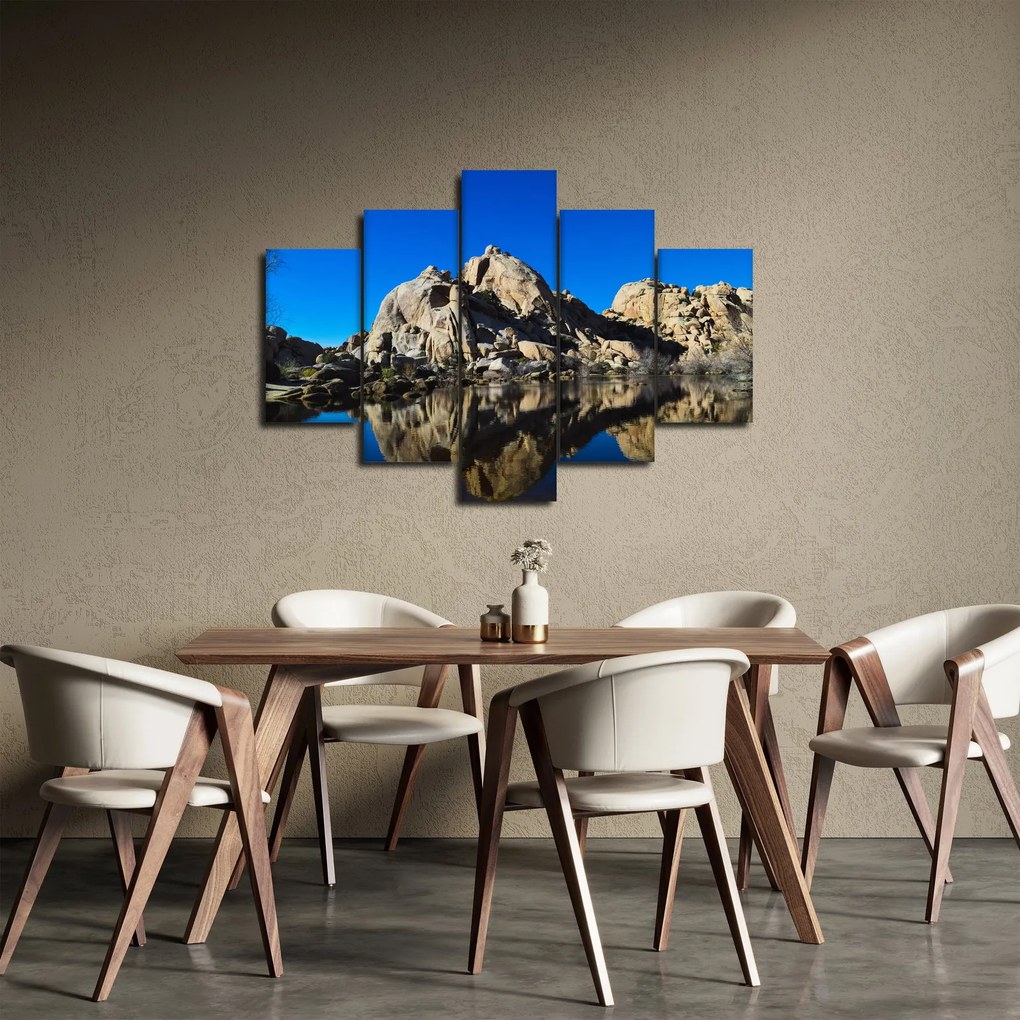 Tablou oglinzirea pietrelor (150x105 cm)
