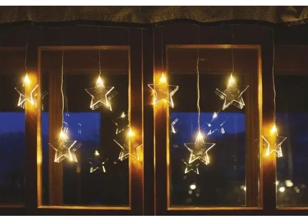 Instalație LED de Crăciun de exterior 8xLED/5,84m IP44 stele