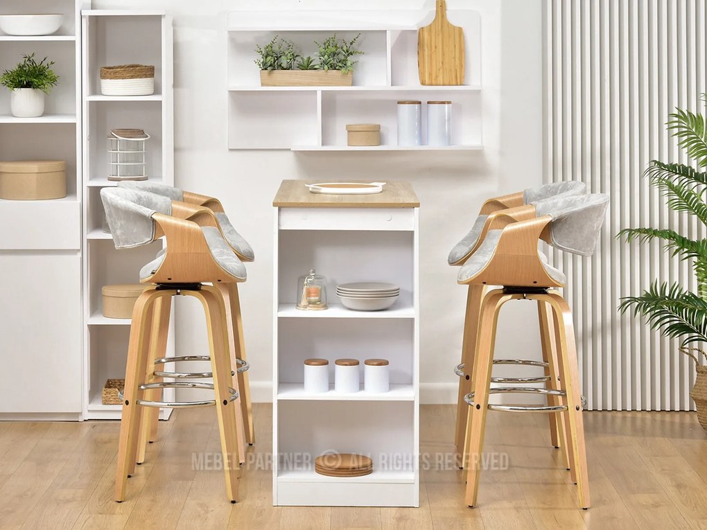 Scaun Bjorn H (arin + crom). Promo -10%. 1110651