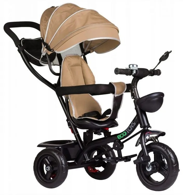 Tricicletă copii cu scaun rotativ Smart Trike BEIGE