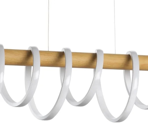 Lustră LED pe cablu ONLI NILO LED/70W/230V 4000K maro/alb