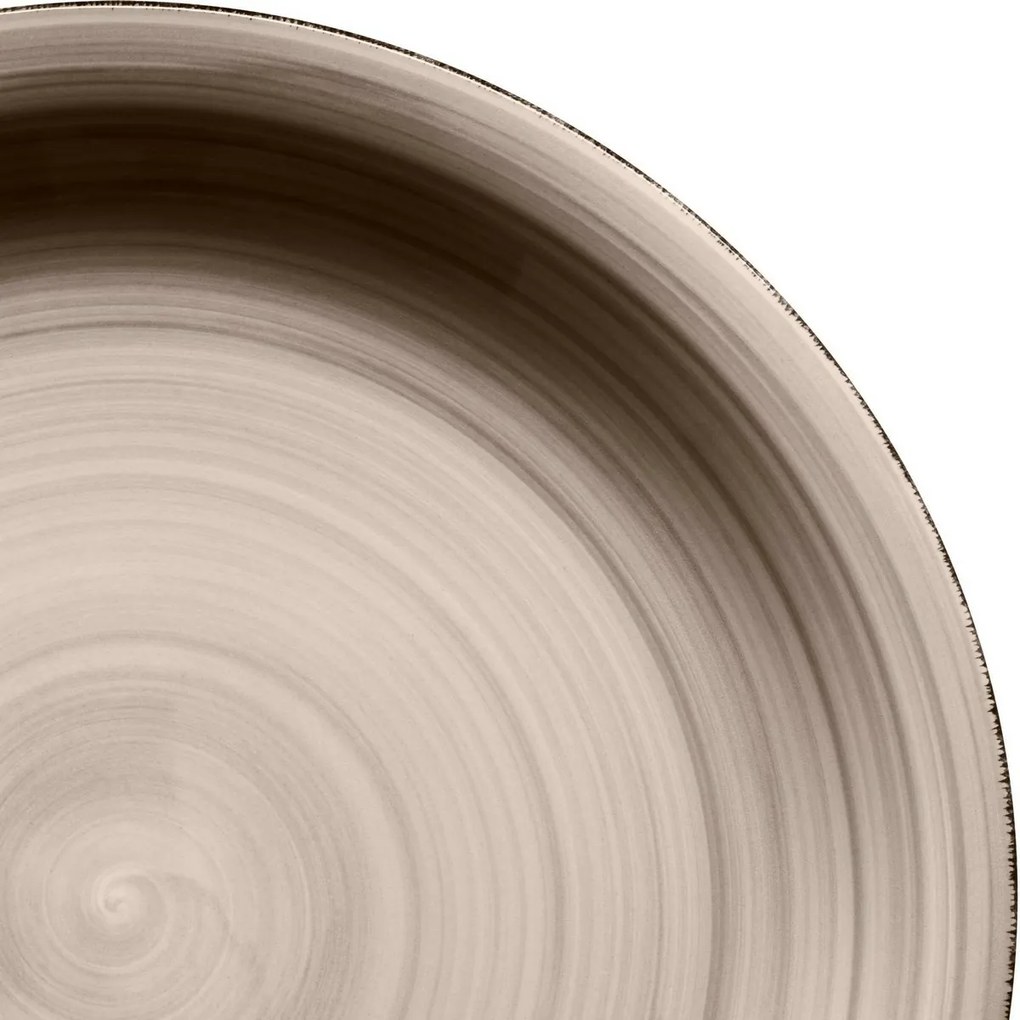 Set 6 farfurii plate Mäser Bel Tempo 27 cm, taupe
