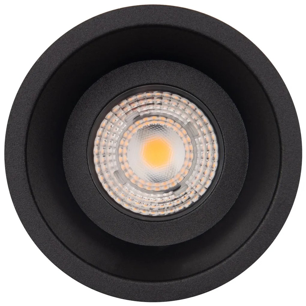 Rama spot incastrabil pentru baie BELLATRIX BATH IP54, negru H0114 MX