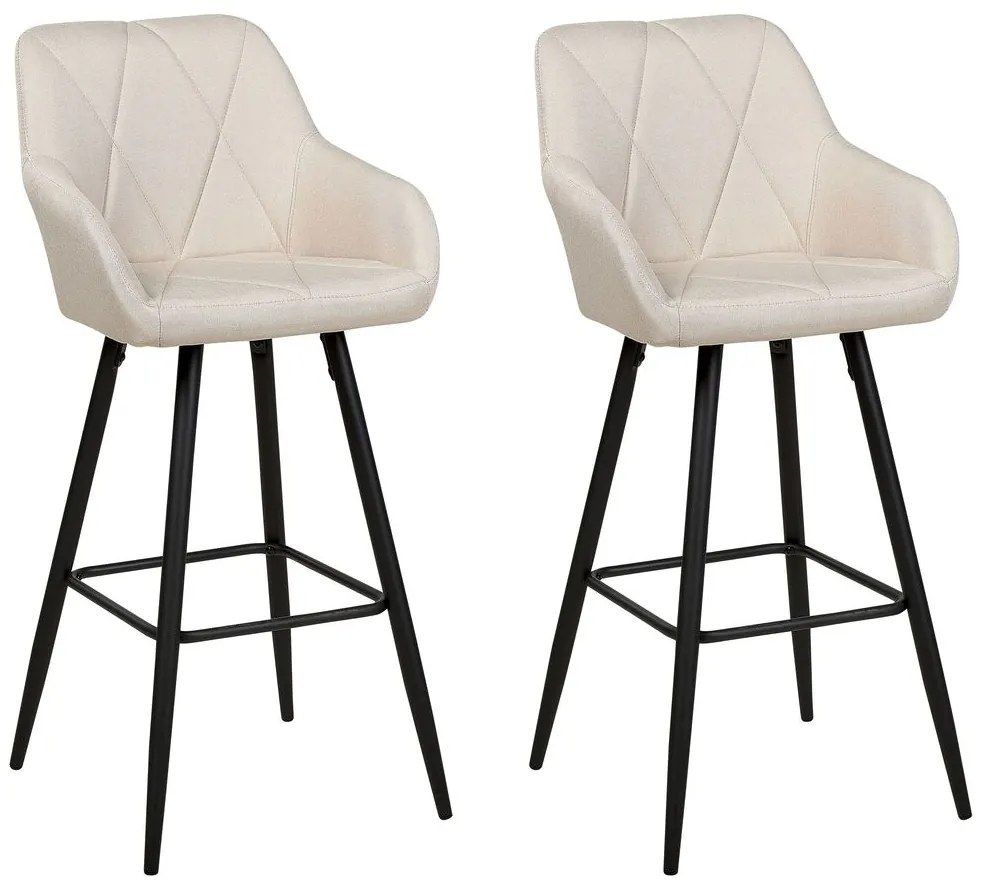 Set 2 buc scaun tip bar Donna (bej). 1078550