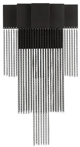 Aplica LED design modern REVIA negru