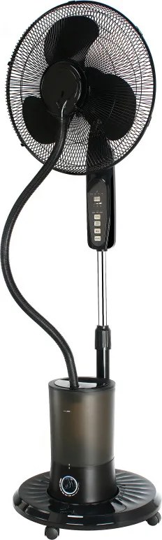 La mâna a doua: Ventilator cu ceata de apa Oliver Voltz OV51760K16M, 85W, 3.5 L, 3 viteze, Temporizator, Telecomanda, Negru